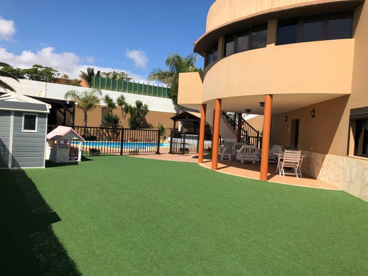 Villa De Lujo Que Mira Al Mar La Oliva Esterno foto
